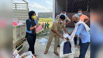 लॉकडाउन में गरीबों की मदद के लिए आगे आईं भोजपुरी ऐक्ट्रेस अंजना सिंह, फैंस से अपील भी