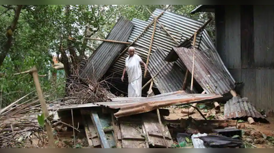 ആലിപ്പഴ വീഴ്ചയും കൊടുങ്കാറ്റും; കൊറോണക്കാലത്ത് ത്രിപുരയിൽ വീട് നഷ്ടപ്പെട്ടത് 4000ത്തോളം പേർക്ക്