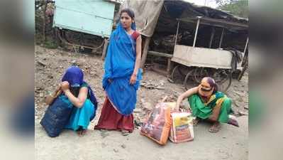 ગુજરાત લોકડાઉન: વાહન ન મળતા પરિવાર સુરતથી ચાલીને છોટાઉદેપુર જવા નીકળ્યો