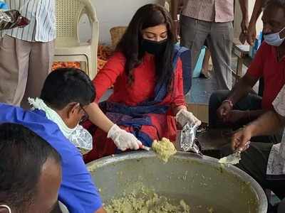 லாக்டவுனில் 21 நாட்களில் 75 ஆயிரம் உணவுப் பொட்டலங்களை கொடுத்த கார்த்தி, சூர்யா ஹீரோயின்