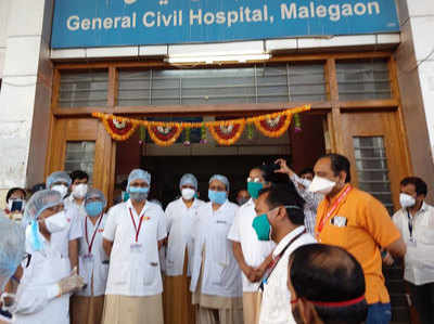 मिशन मालेगाव: आरोग्यमंत्री पोहचले हॉटस्पॉटवर