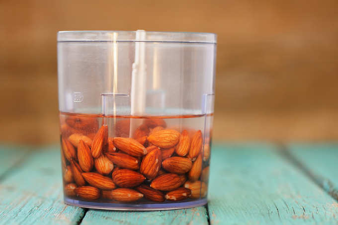 Soaked almonds