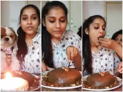 Rashmi Gautam: లాక్ డౌన్‌లో రష్మి బర్త్ డే.. అదే కేక్, వాళ్లే అతిథులు