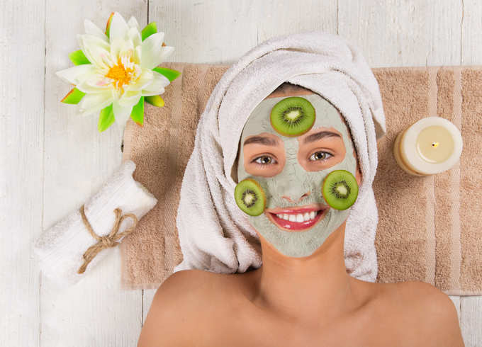 woman with face mask stock