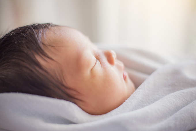 newborn baby asleep