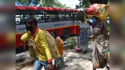 घर लौट रहे प्रवासी मजदूरों से कर्नाटक, तेलंगाना की सरकारों की अपील- मत जाओ, रुक जाओ