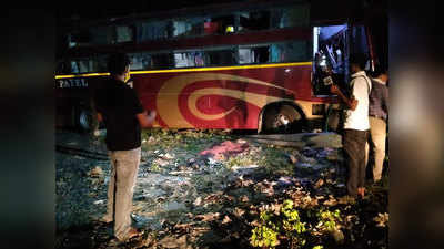 मजदूरों को गुजरात से ओडिशा ले जा रही बस दुर्घटना का शिकार, एक की मौत