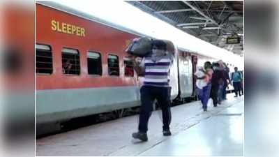 प्रयागराज जंक्शन: कुंभ का इंफ्रास्ट्रक्चर श्रमिक स्पेशल ट्रेनों के संचालन में आया काम