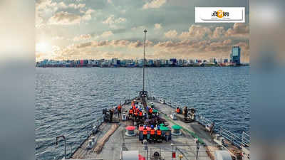 নৌবাহিনীর যুদ্ধজাহাজে দেশে ফিরলেন মলদ্বীপে আটক ৬৯৮ ভারতীয়