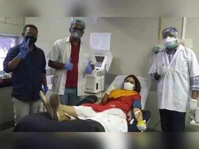 कोविड- १९: जोआ मोरानीने प्लाज्मा थेरपीसाठी केलं रक्तदान, मिळाले ५०० रुपये