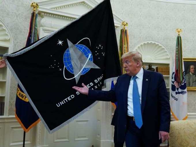 2019 में हुआ था अमेरिकी स्पेस फोर्स का गठन