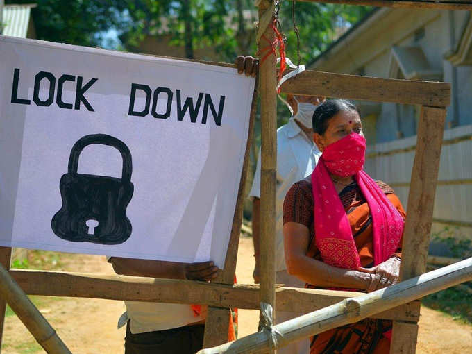 भारत में 69 दिनों का लॉकडाउन