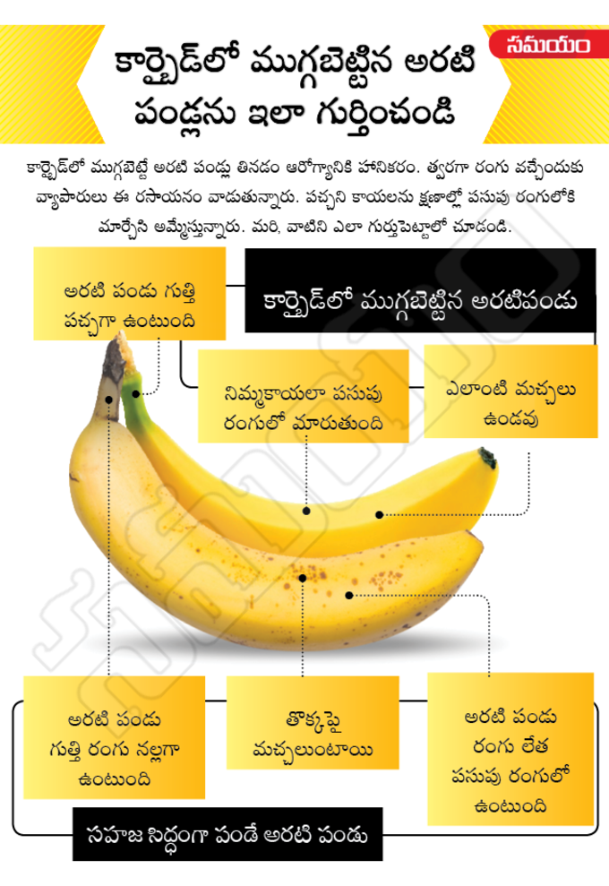  అరటి పండ్లను కొనేప్పుడు ఈ విషయాలు తప్పక తెలుసుకోండి