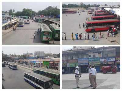 ಕೊರೊನಾ ಎಫೆಕ್ಟ್‌: ಬಸ್‌ಗಳು ರಸ್ತೆಗಿಳಿದರೂ ಪ್ರಯಾಣಿಕರ ಕೊರತೆ!