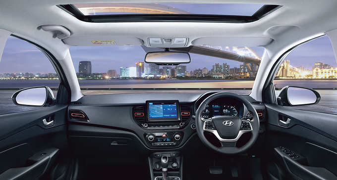 New Hyundai Verna interior