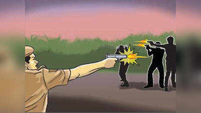 सहारनपुर: पुलिस और गो तस्करों में मुठभेड़, एक बदमाश की मौत, सिपाही जख्मी