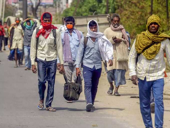 ​​​ಉದ್ಯೋಗವಿಲ್ಲ, ಹಣವಿಲ್ಲದೆ ಕಾರ್ಮಿಕರ ಬವಣೆ