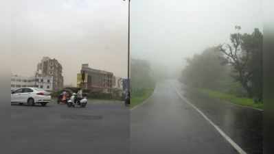 વાતાવરણમાં પલટો, અવાદમાં વાદળાં ઘેરાયા, ઉ. ગુજરાત-કચ્છમાં વરસાદ