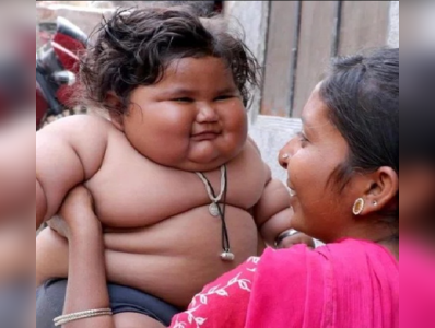 હે મા, માતાજી! માંડ સવા વર્ષની આ છોકરીનું વજન છે 25 કિલો!!