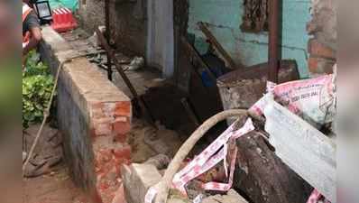 ગોમતીપુર: મેટ્રો ટ્રેનના રુટ પર જમીન બેસી ગઈ, 20 મકાન ખાલી કરાવાયા