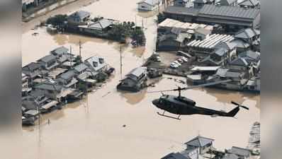 જાપાનમાં ભારે વરસાદથી 100નાં મોત, 20 લાખ લોકોને સુરક્ષિત સ્થળે ખસેડાયા