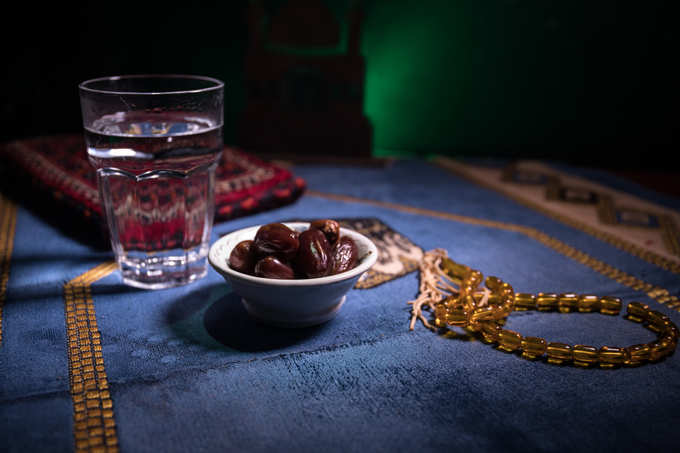 Water and dates