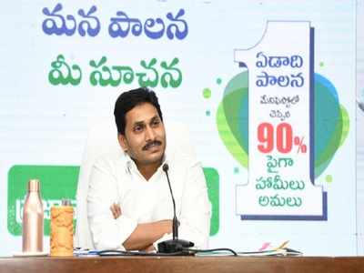 3.5 కోట్ల మందికి రూ. 40 వేల కోట్లు ఖర్చు.. ఏడాది పాలనపై సీఎం జగన్ ప్రోగ్రెస్ కార్డ్