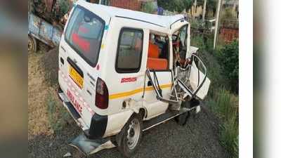 Rajasthan lockdown : इलाज के लिए जा रहे थे जयपुर, ऐंबुलेंस हादसा में चली गई तीन जान