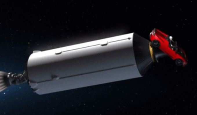 સ્પેસએક્સનું હેવીવેટ ફાલ્કન રોકેટ લોન્ચ માટે તૈયાર