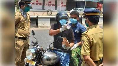 ലോക്ക്ഡൗണ്‍ ലംഘിച്ച് രാത്രി നിരത്തിലിറങ്ങിയവർക്കെതിരെ നടപടിയുമായി പോലീസ്