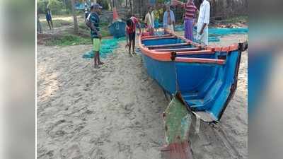 മത്സ്യബന്ധനത്തിന് ഇറങ്ങുന്നതിനിടയില്‍ വള്ളങ്ങള്‍ അപകടത്തില്‍പ്പെട്ടു: അഞ്ചുപേര്‍ക്ക് പരുക്ക്