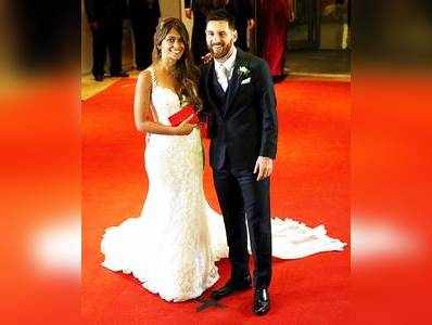 Footballer Lionel Messi marries childhood sweetheart Antonella Roccuzzo