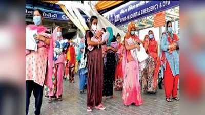 अहमदाबाद: 172 कोरोना पॉजिटिव महिलाओं की डिलिवरी, 44 नवजात निकले संक्रमित