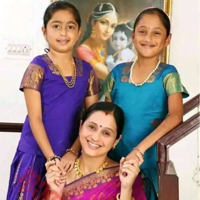 Devayani with her Daughters