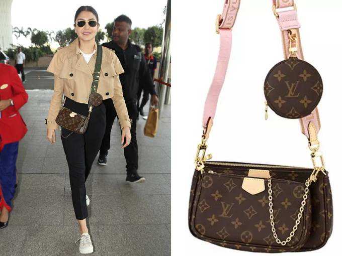 अनुष्का शर्मा (Louis Vuitton Pochette Bag)