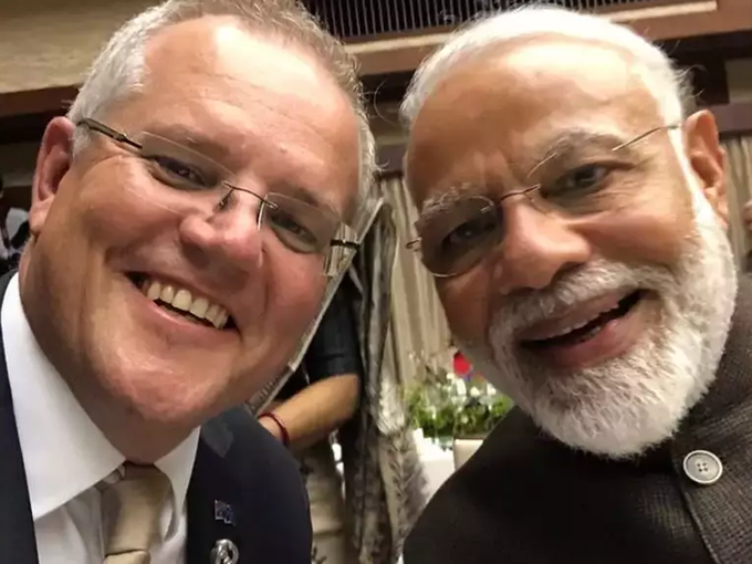 चीन को घेरने में साथ आए भारत-ऑस्‍ट्रेलिया