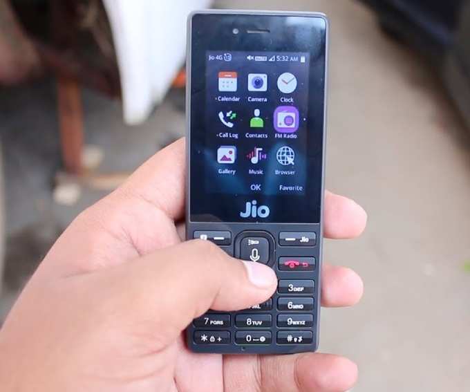 ​রিলায়েন্স জিও ফোন (Reliance Jio Phone) -