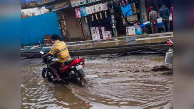 वाडा शहरातील रस्ता पाण्याखाली जाणार?