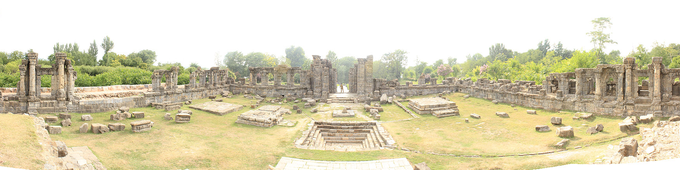 ​ಮಾರ್ತಾಂಡ ಸೂರ್ಯ ದೇವಾಲಯ, ಕಾಶ್ಮೀರ