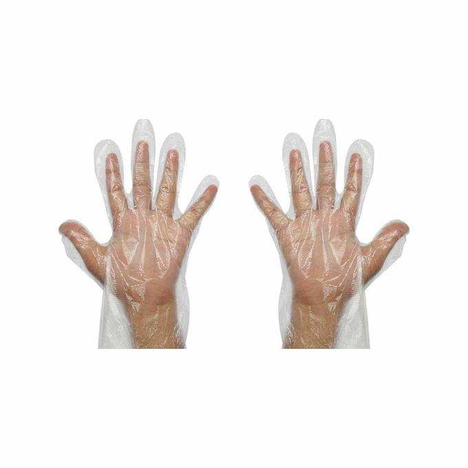 VINAYAKAMART Disposable Hand Gloves, free size Transparent 300pcs