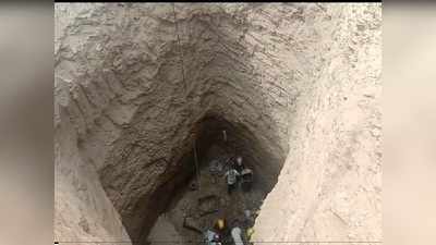 हादसा : डूंगरपुर में कुआ खोदते वक्त मलबे में दबे चार मजदूर