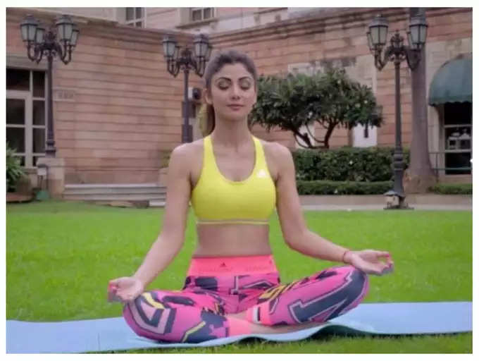 8Shilpa’s love for yoga