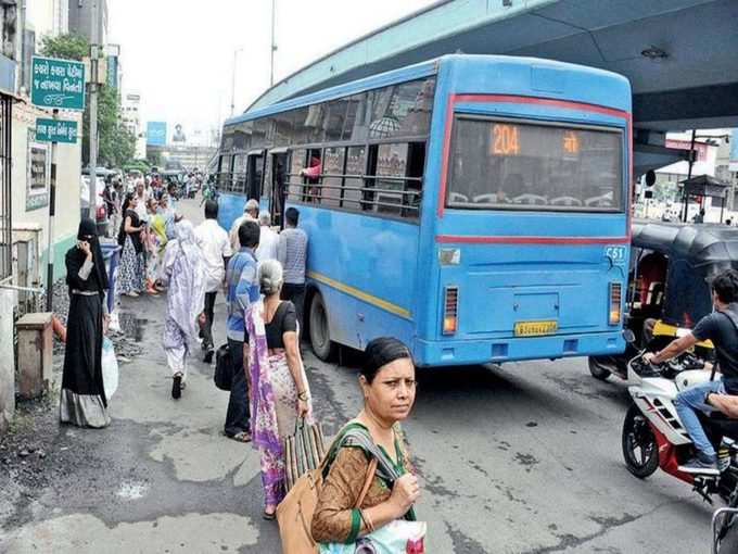 સુરતમાં BRTS બસ સેવા શરૂ