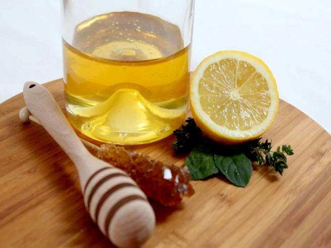 Honey and lemon drink