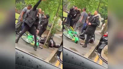 ब्रिटेन: एक ओर पुलिस की बर्बरता के खिलाफ प्रदर्शन, दूसरी ओर पुलिस को पीटते ,सेल्फी-वीडियो बनाते रहे लोग