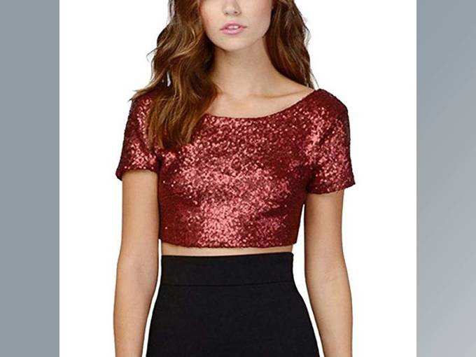 Lavany Crop Tops Womens Top