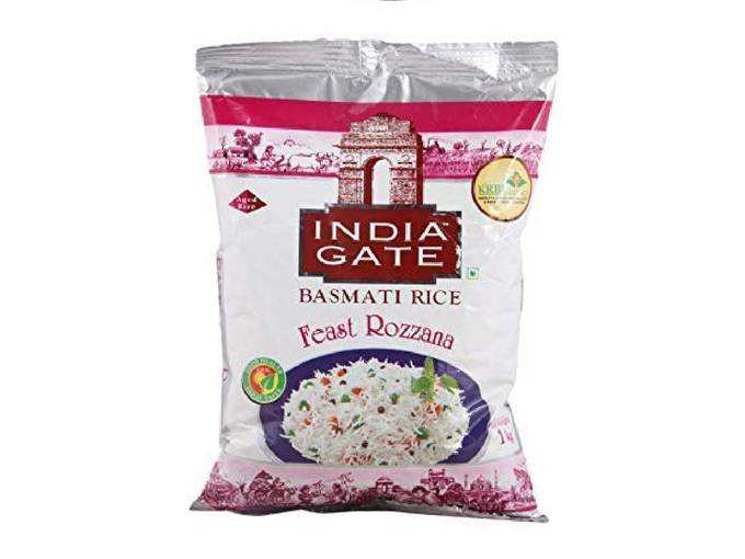 Jai Shoppee India Gate Basmati Rice Rozana (1 Kg)
