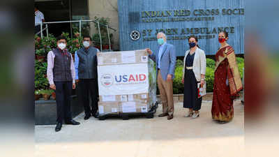 अमेरिका ने कोविड-19 से लड़ने के लिए भारत को दिए वेंटिलेटर