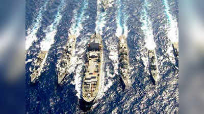 भारत-चीन नियंत्रण रेषेवर तणाव; नौदलाच्या नौका अरबी समुद्रात सज्ज