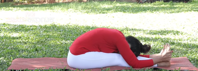 paschimottanasana.step 3